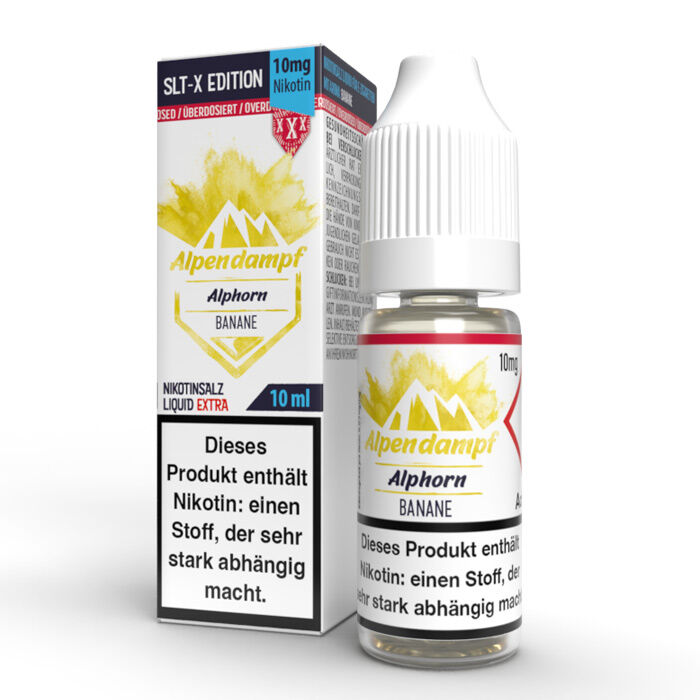 Liquid Nikotinsalz SLT-X Alphorn Alpendampf 10ml 10mg/ml