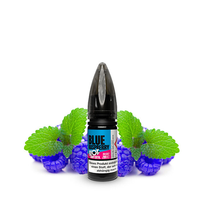 Liquid Nikotinsalz Bar Edition Blue Raspberry Riot Squad 10ml 20mg/ml