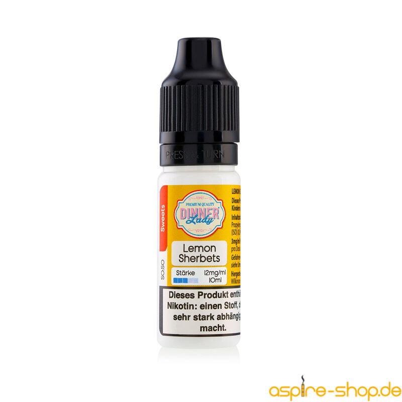 *ABVERKAUF* Liquid Sweets 50/50 - Lemon Sherbet Dinner Lady 10ml