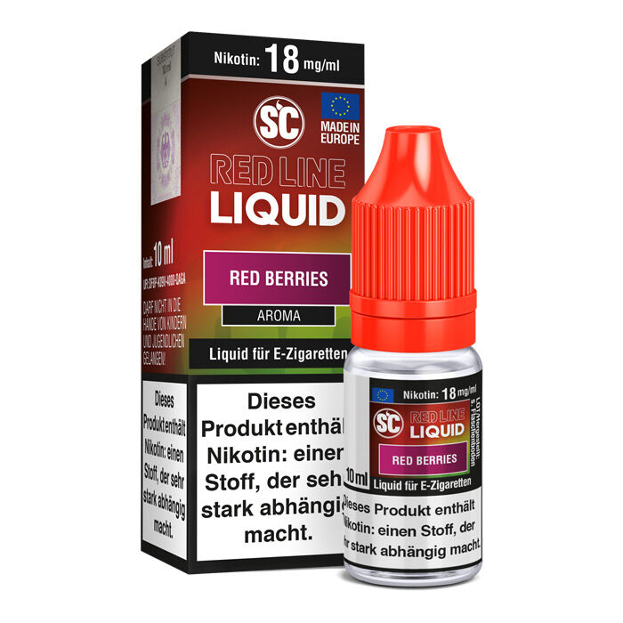 Liquid Red Line Red Berries SC 10ml 18 mg/ml (sehr stark)