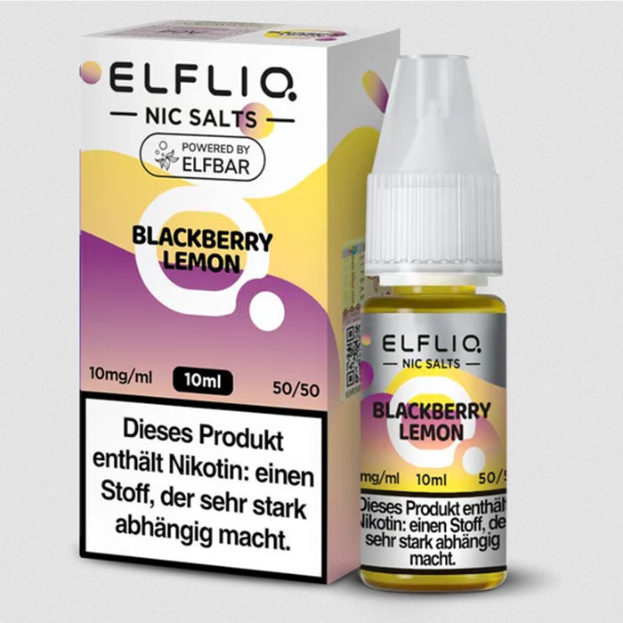 Liquid Nikotinsalz Blackberry Lemon ELFLIQ 10ml 10mg/ml
