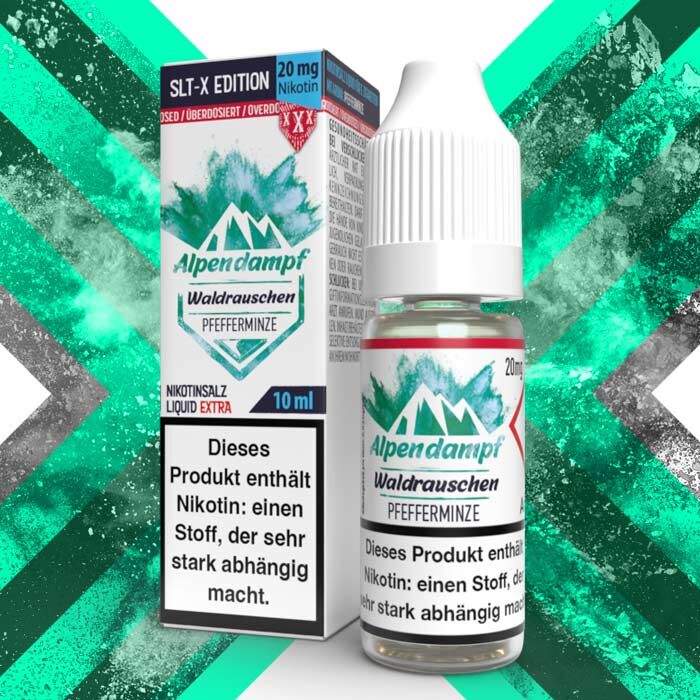 Liquid Nikotinsalz SLT-X Waldrauschen Alpendampf 10ml 20mg/ml