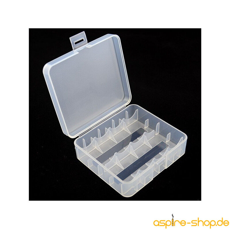 Aufbewahrungsbox D1 für 4x 18650 oder 2x 26650 Akkus