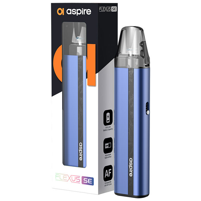 E-Zigaretten Set ASPIRE Flexus SE 1300mAh blau (navy blue)