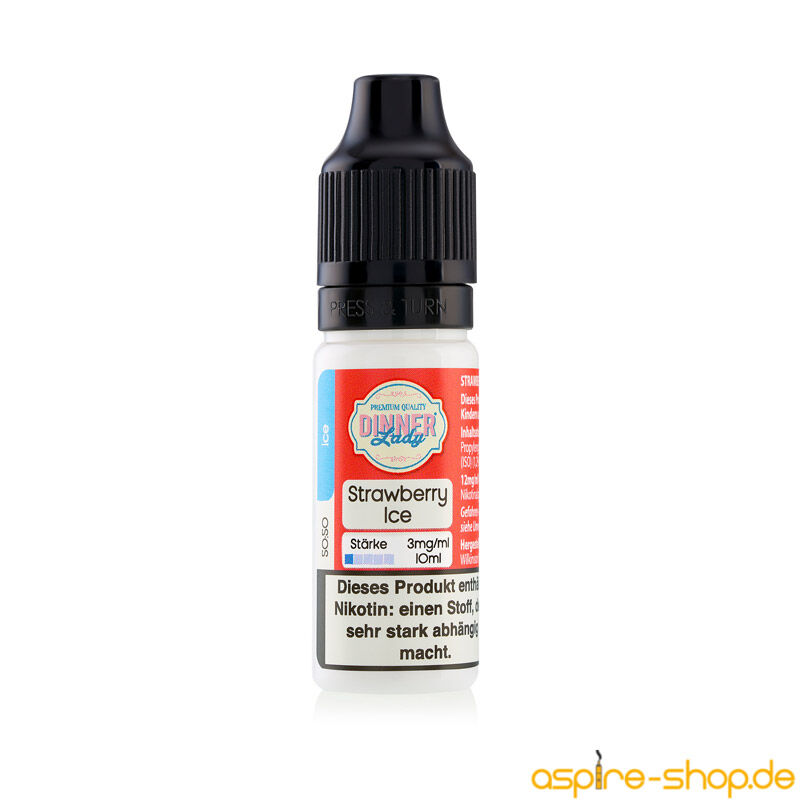 *ABVERKAUF* Liquid ICE 50/50 - Strawberry ICE Dinner Lady 10ml