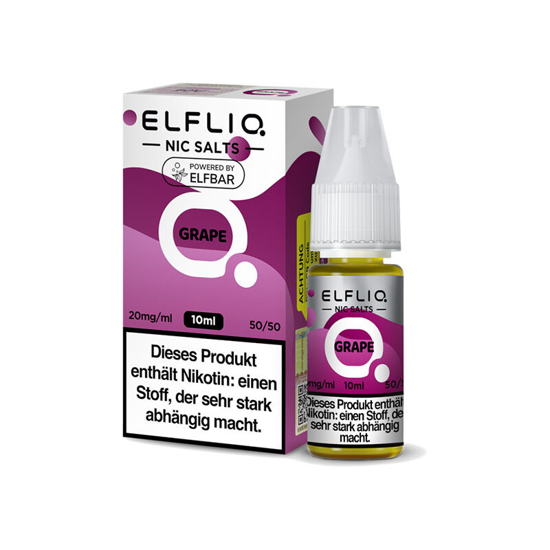 Liquid Nikotinsalz Grape ELFLIQ 10ml