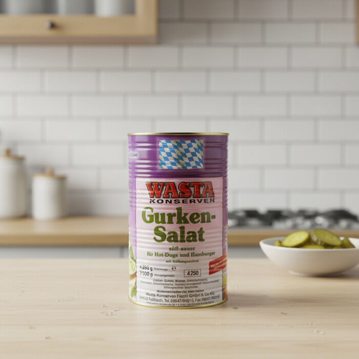 Gurkensalat süß-sauer in Dose 5L von WASTA