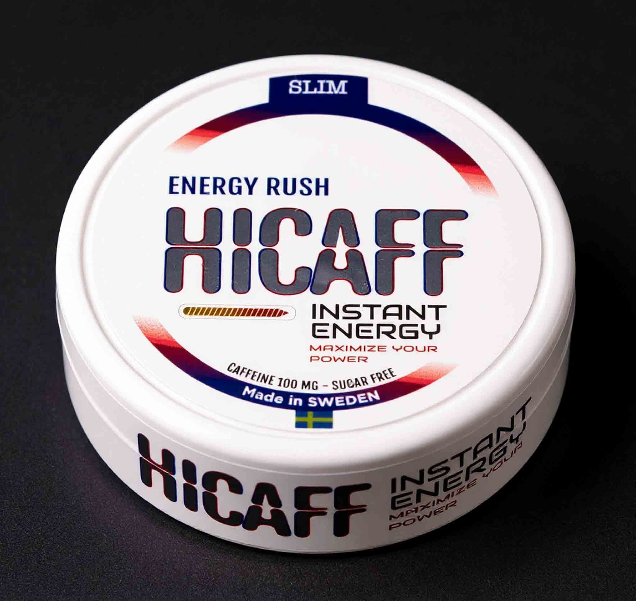 Energy Pouches Hicaff Energy Rush Slim 14,7g
