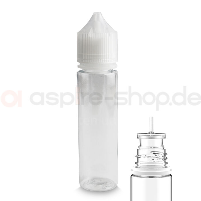 Liquidflasche 60ml PET rund Chubby Gorilla Transparent