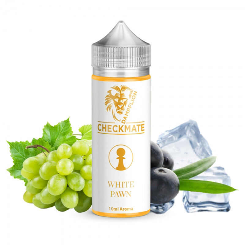 Aroma (Longfill) Checkmate White Pawn Dampflion 10ml (120ml Flasche)