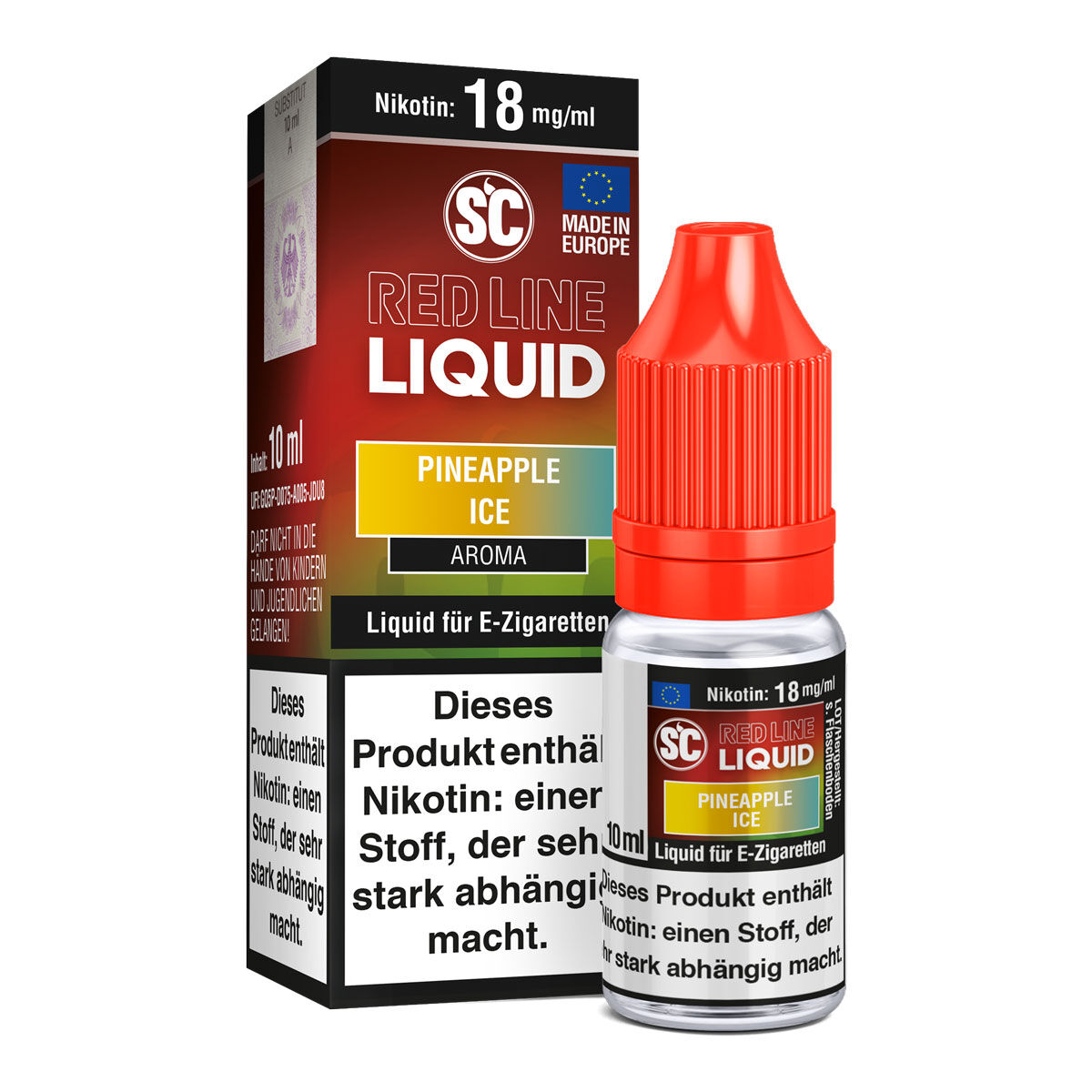 SC Red Line Pineapple Ice Liquid 18 mg/ml 10 ml