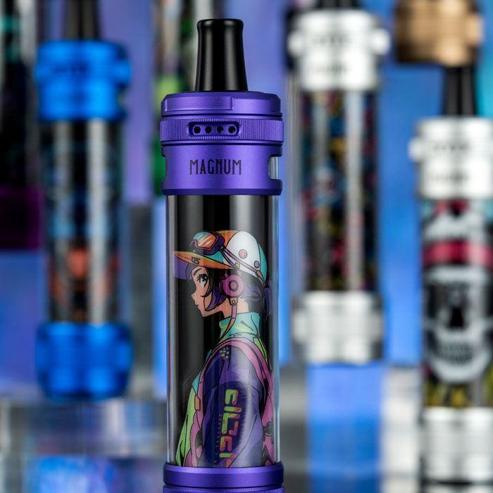 E-Zigaretten Set ASPIRE Magnum 6ml Blau-Violett & Cyber Lilly