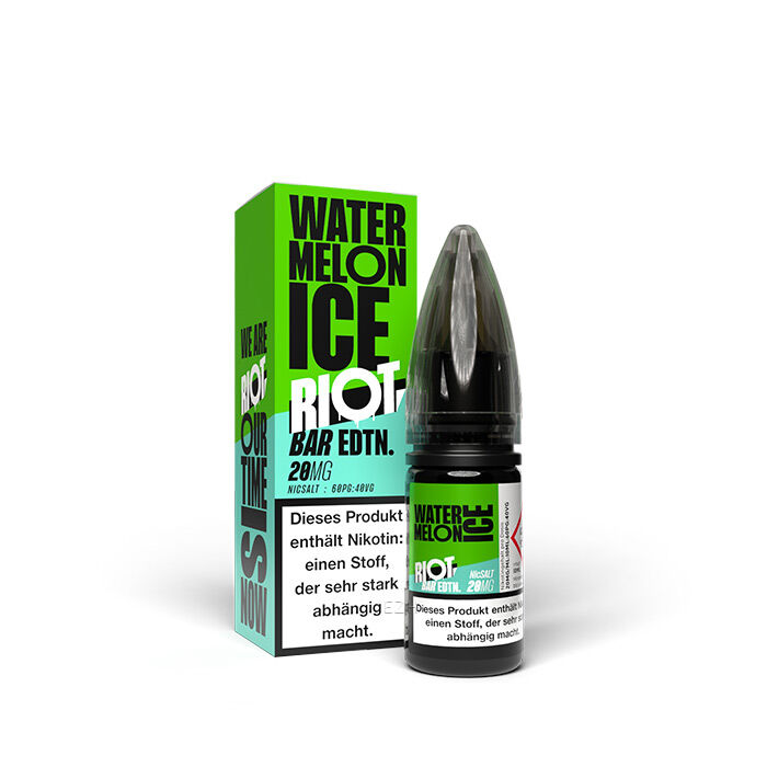 Liquid Nikotinsalz Bar Edition Watermelon Ice Riot Squad 10ml 20mg/ml