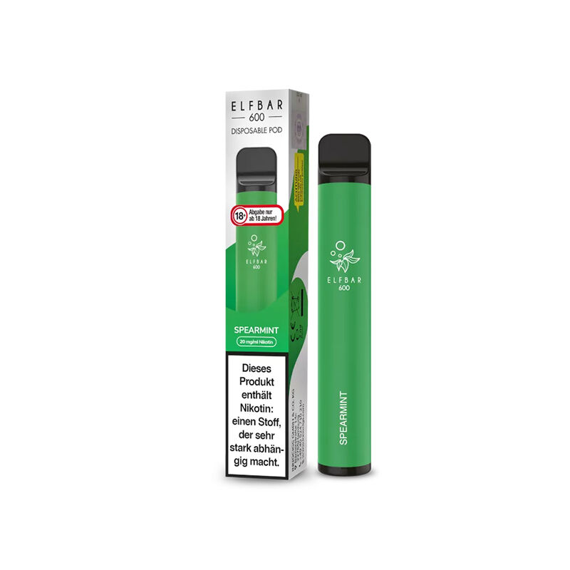 Einweg E-Zigarette ELFBAR 600 Spearmint 20 mg/ml