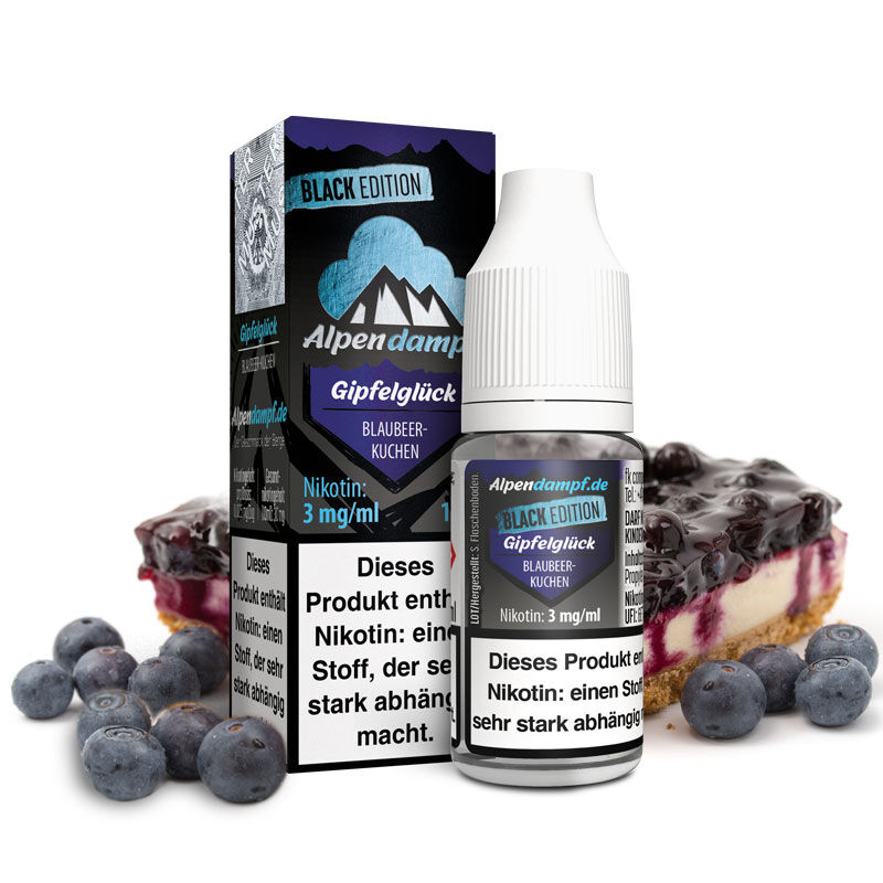 Liquid Black Edition Gipfelglück Alpendampf 10ml 03 mg/ml (leicht)