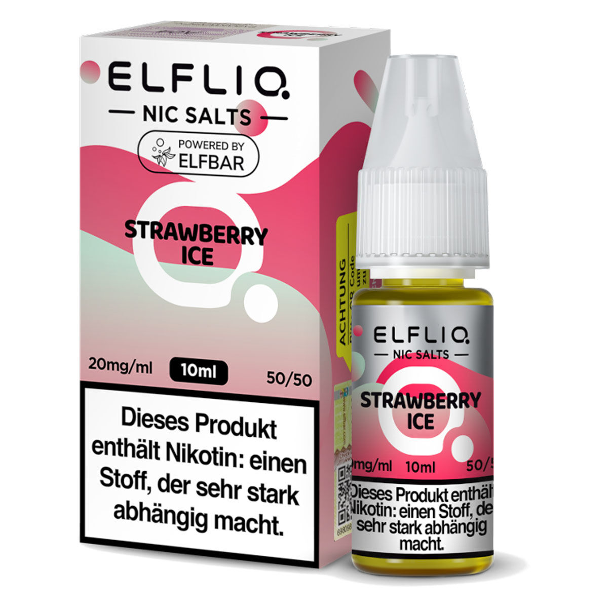 Liquid Nikotinsalz Strawberry Ice ELFLIQ 10ml 20mg/ml