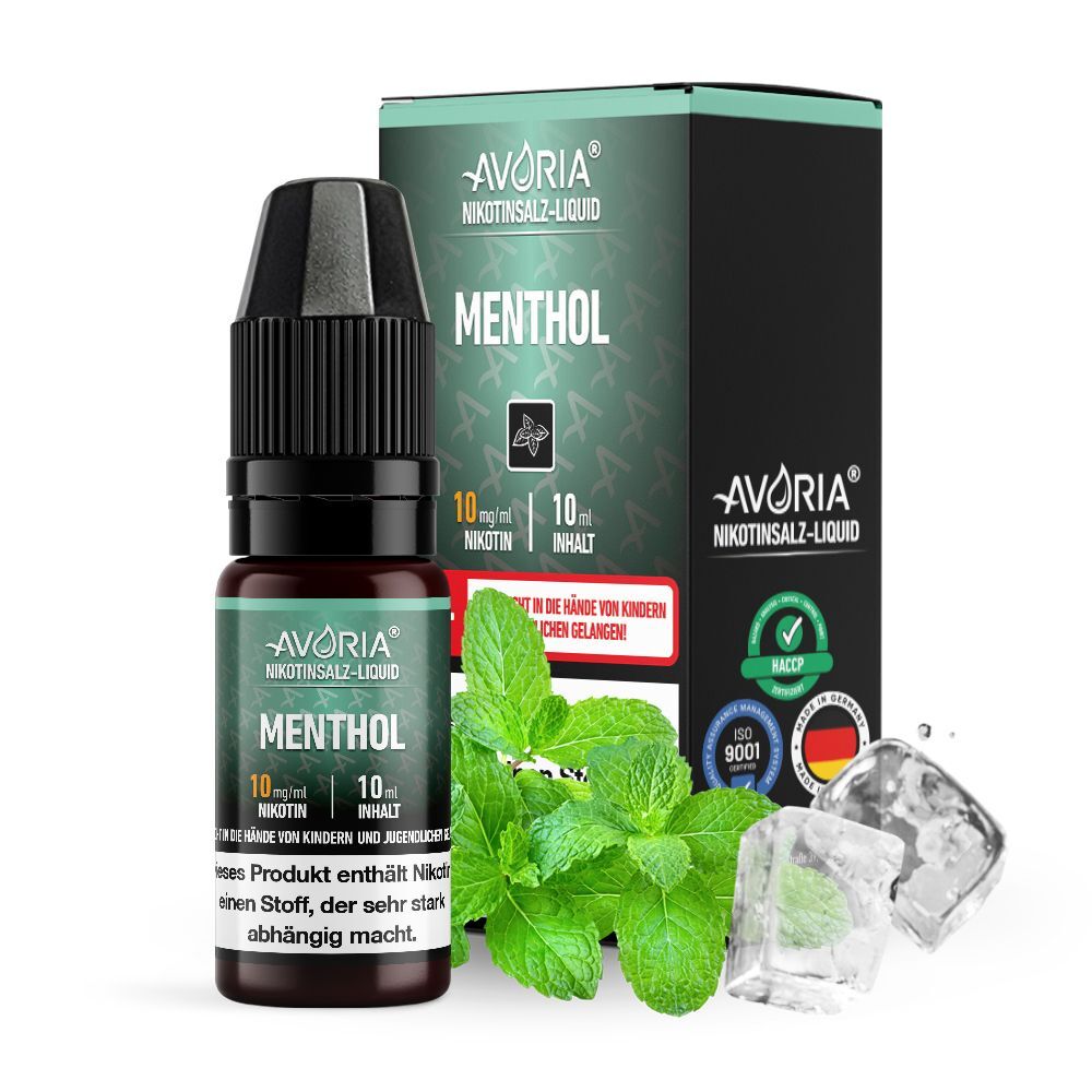 *ABVERKAUF* Liquid Nikotinsalz Menthol Avoria 10ml