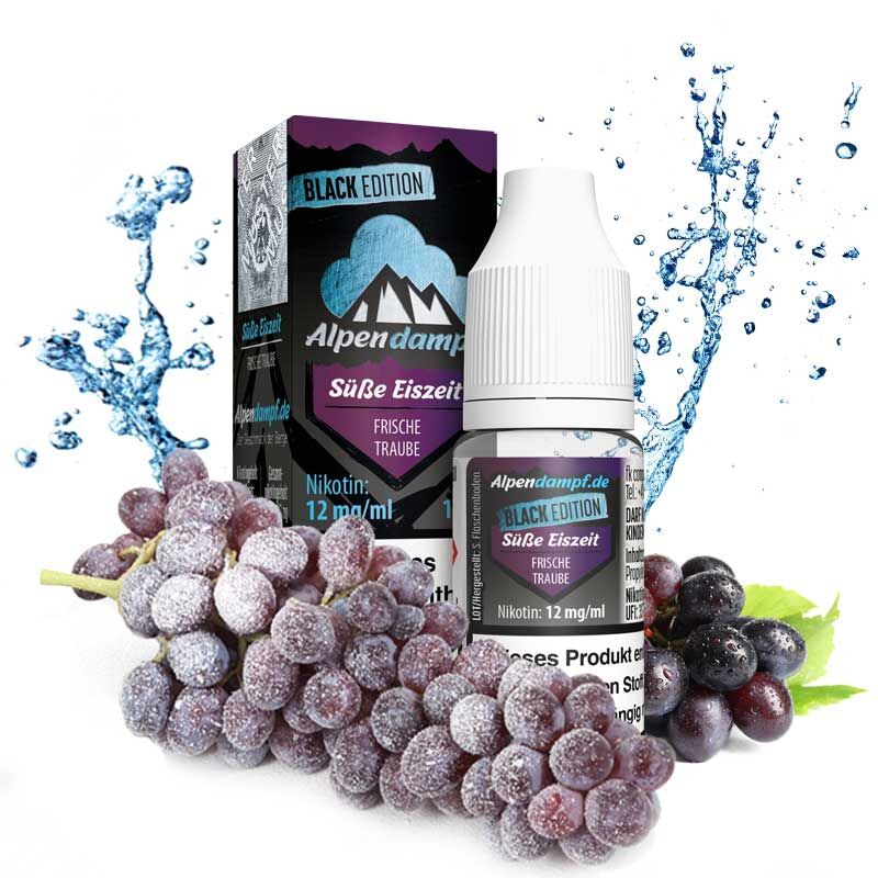 Liquid Black Edition Süße Eiszeit Alpendampf 10ml 12 mg/ml (stark)