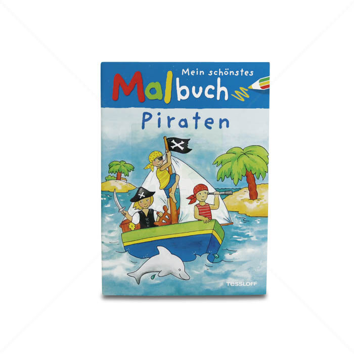 Heft Tessloff Mein schönstes Malbuch Piraten