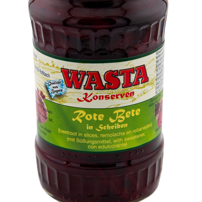 Rote Bete Scheiben im Glas 370ml von WASTA