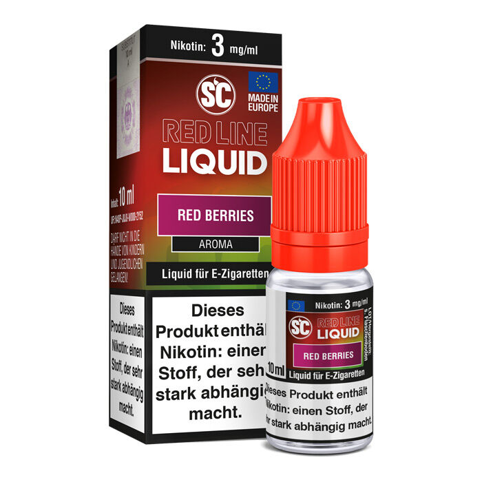 Liquid Red Line Red Berries SC 10ml 03 mg/ml (leicht)