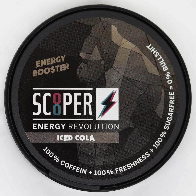 Energy Pouch Scooper Iced Cola 80mg Koffein 7,2g