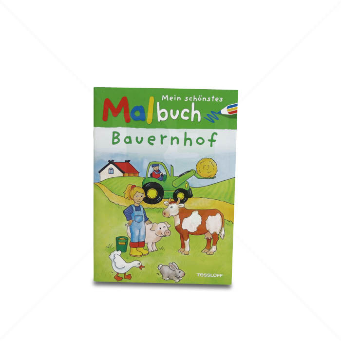 Heft Tessloff Mein schönstes Malbuch Bauernhof