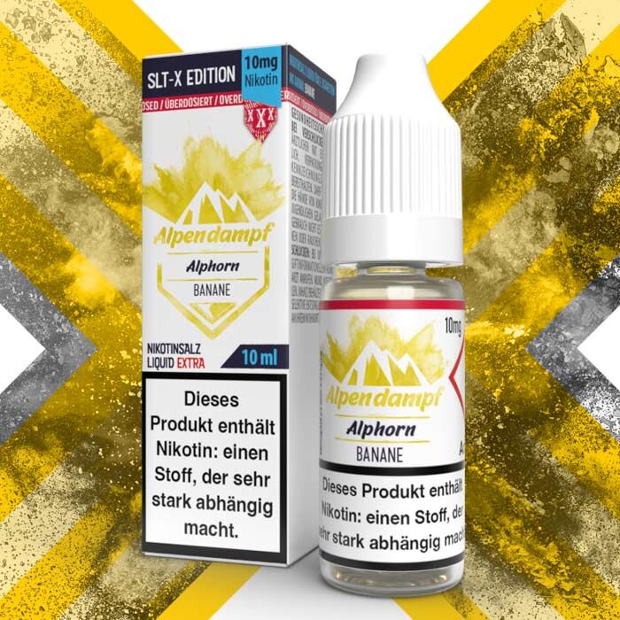Liquid Nikotinsalz SLT-X Alphorn Alpendampf 10ml 10mg/ml