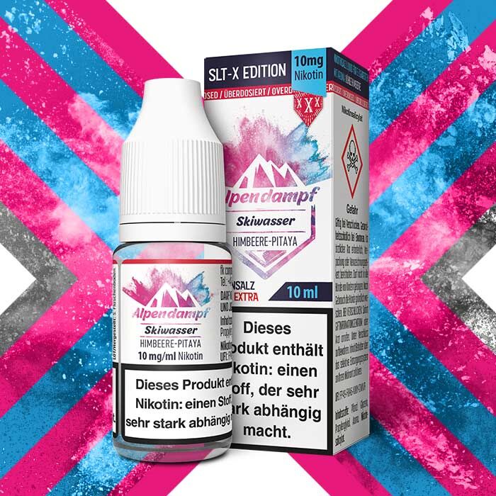 Liquid Nikotinsalz SLT-X Skiwasser Alpendampf 10ml 10mg/ml (mittel)
