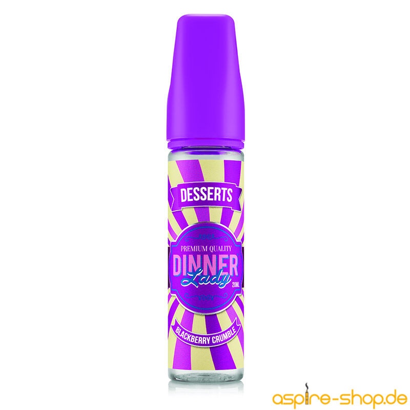 Aroma (Longfill) Blackberry Crumble Dinner Lady 14ml (60ml Flasche)