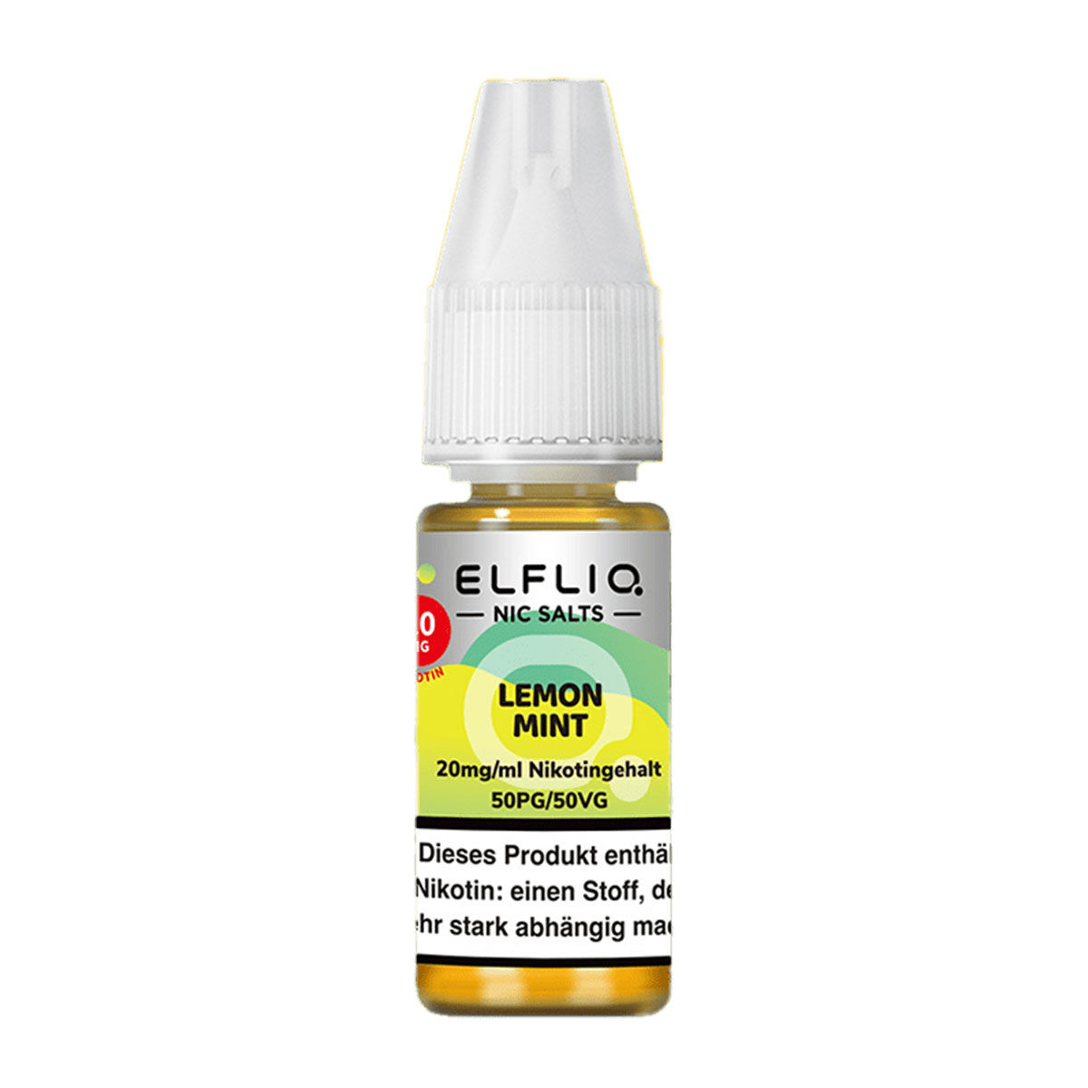 Liquid Nikotinsalz Lemon Mint ELFLIQ 10ml 20mg/ml (stark)