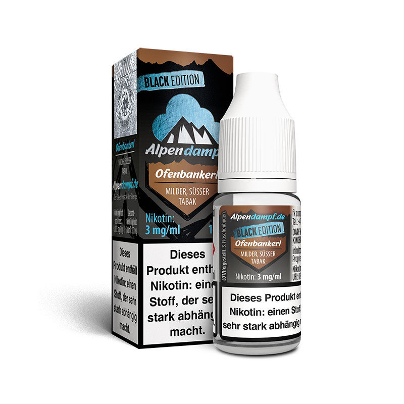 Liquid Black Edition Ofenbankerl Alpendampf 10ml