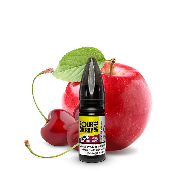 Liquid Nikotinsalz Bar Edition Sour Cherry Apple Riot Squad 10ml 20mg/ml