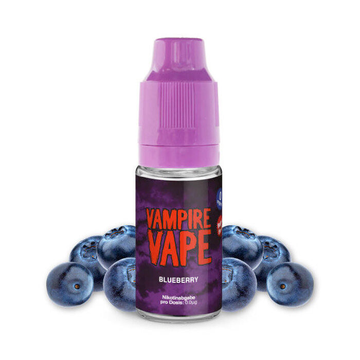 *ABVERKAUF* Liquid Blueberry Vampire Vape 10ml 00 mg/ml (ohne)