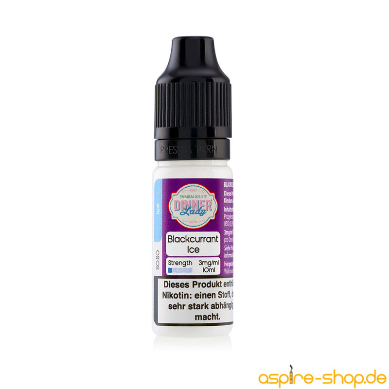 *ABVERKAUF* Liquid ICE 50/50 - Blackcurrant ICE Dinner Lady 10ml