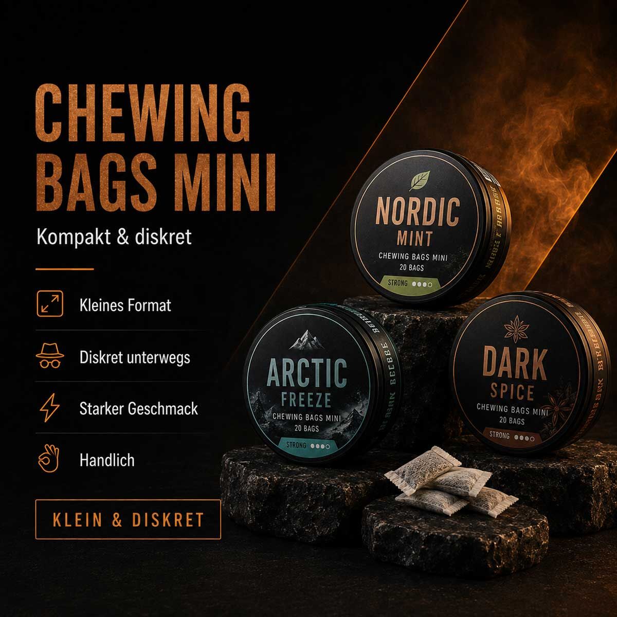 chewing bags mini