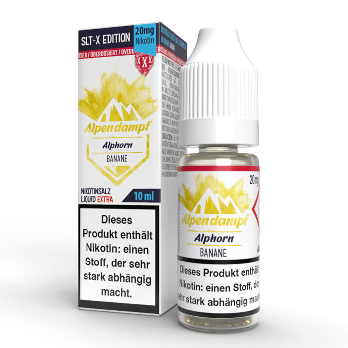 Liquid Nikotinsalz SLT-X Alphorn Alpendampf 10ml 20mg/ml