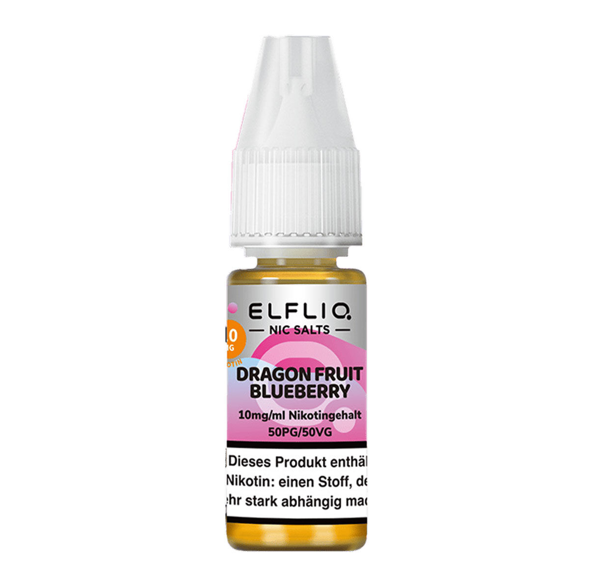 Liquid Nikotinsalz Dragon Fruit Blueberry ELFLIQ 10ml 10mg/ml (mittel)