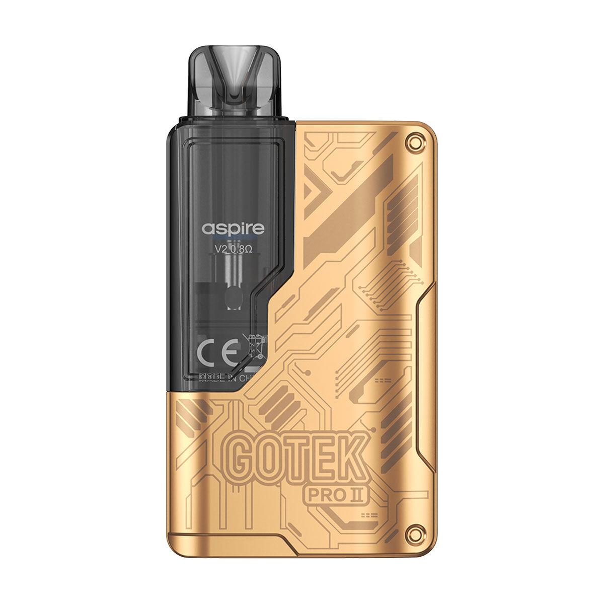 E-Zigaretten Set ASPIRE Gotek Pro 2 2500mAh gold (rose gold)