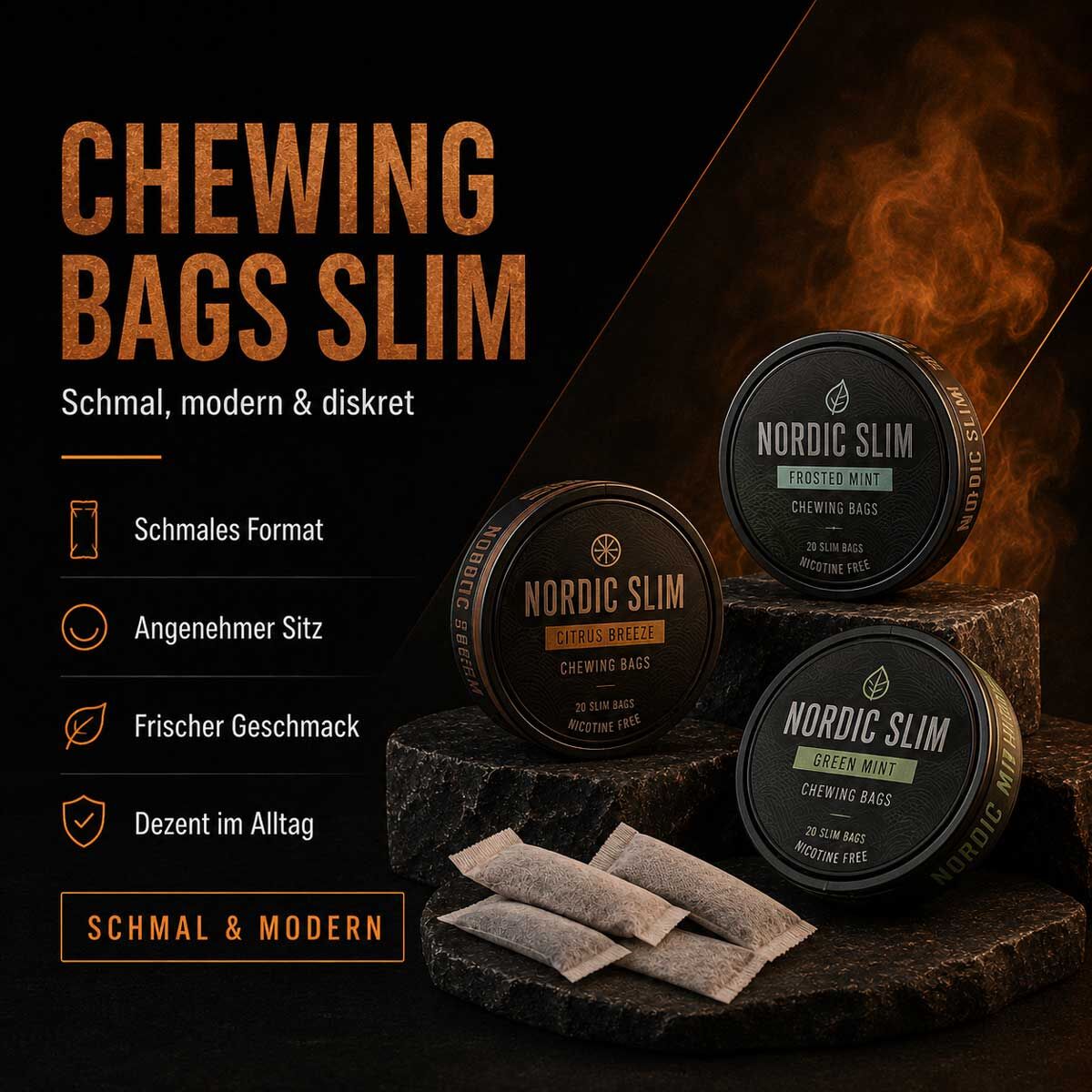chewing bags slim snus kautabak