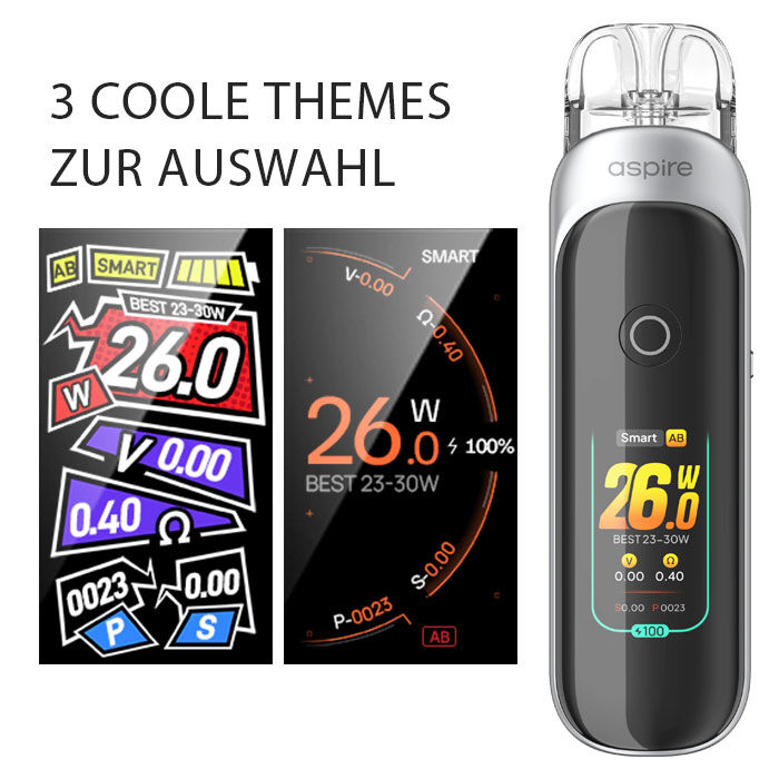 E-Zigaretten Set ASPIRE Pixo 1100mAh
