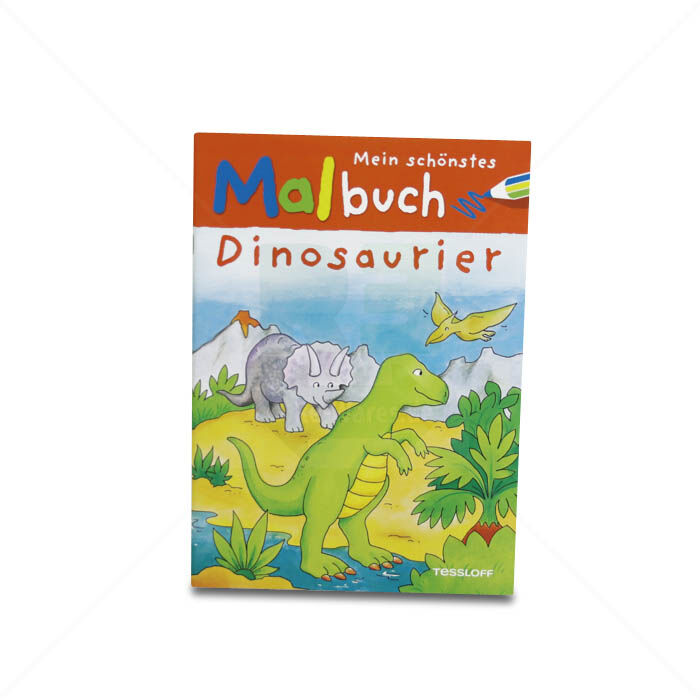 Heft Tessloff Mein schönstes Malbuch Dinosaurier