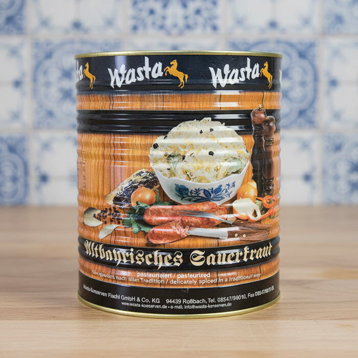 Altbayrisches Sauerkraut in Dose 10L von WASTA