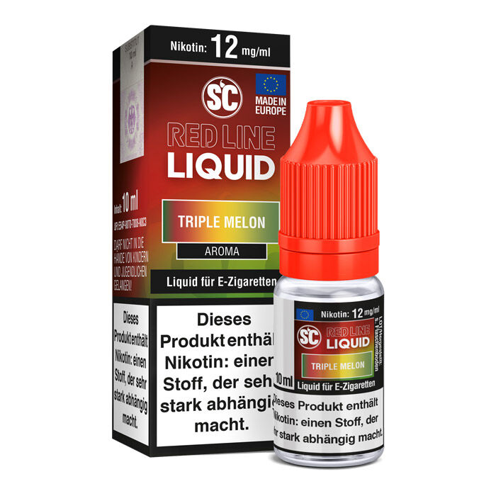 Liquid Red Line Triple Melon SC 10ml 12 mg/ml (stark)