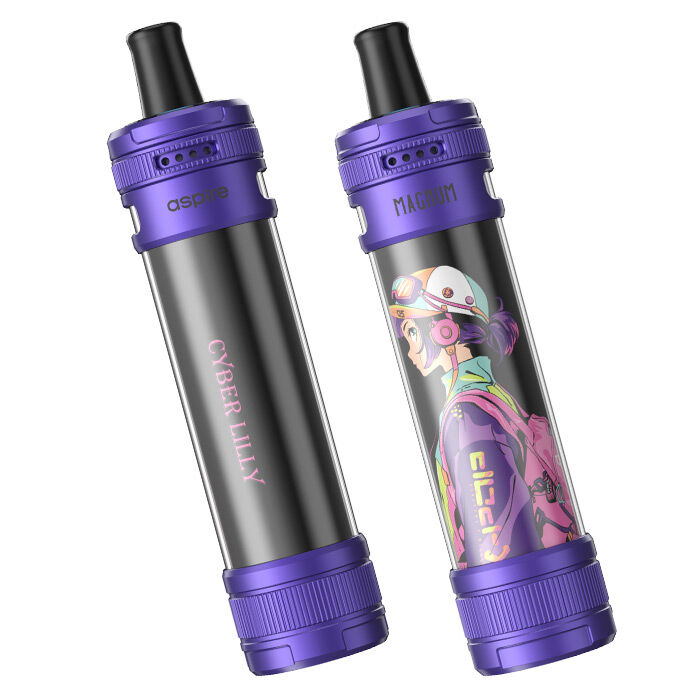E-Zigaretten Set ASPIRE Magnum 6ml Blau-Violett & Cyber Lilly