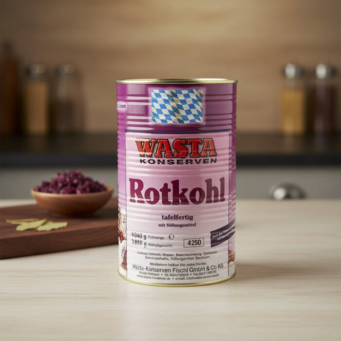 Rotkohl in Dose 5L von WASTA