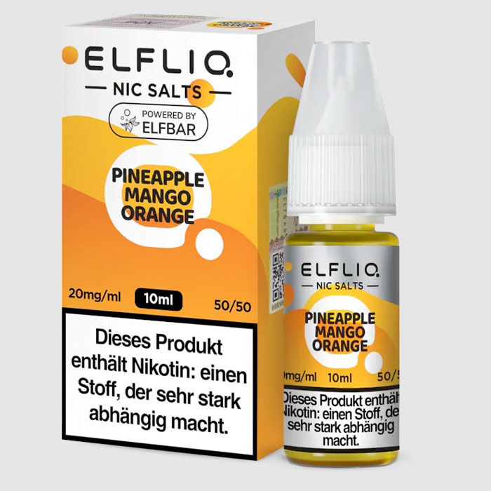 Liquid Nikotinsalz Pineapple Mango Orange ELFLIQ 10ml 20mg/ml