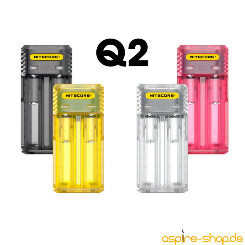Ladegerät Q2 2x 1000mA / 1x 2000mA Nitecore