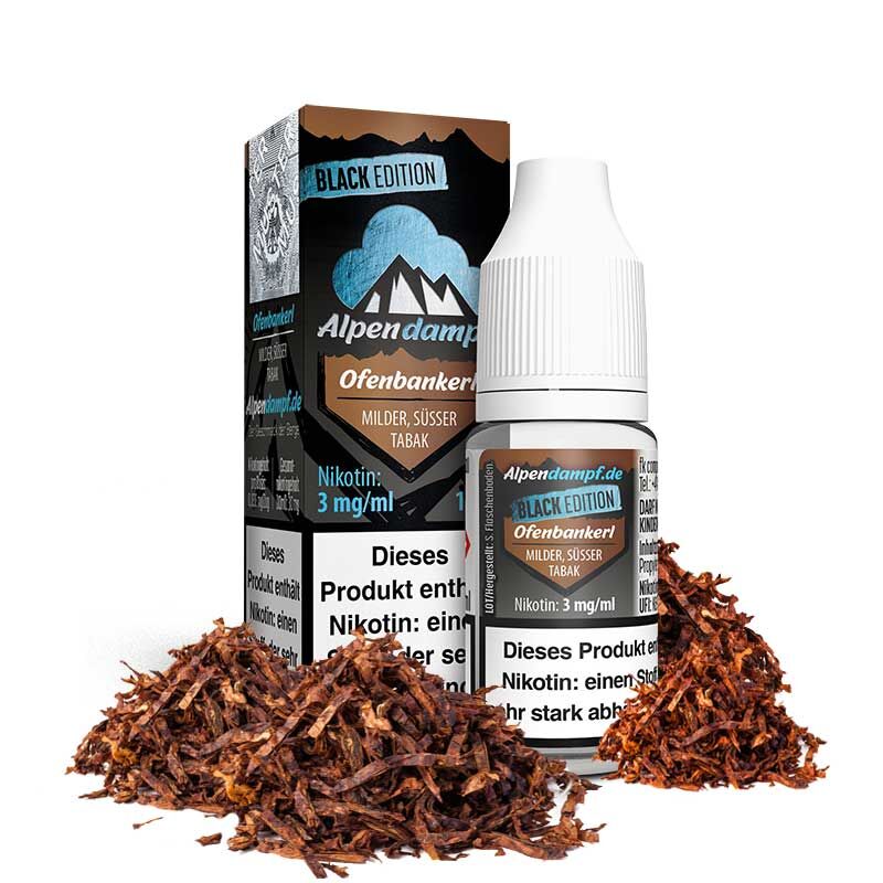 Liquid Black Edition Ofenbankerl Alpendampf 10ml