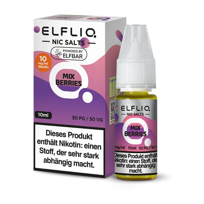Liquid Nikotinsalz Mix Berries ELFLIQ 10ml 10mg/ml (mittel)